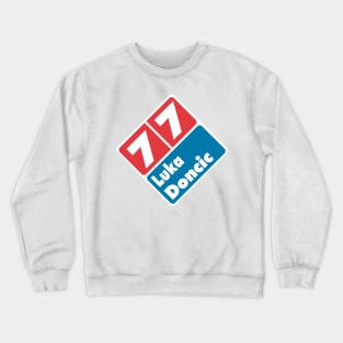 Luka Doncic Dominos Pizza Mashup Crewneck Sweatshirt